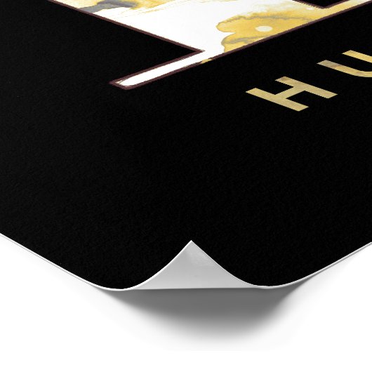 Harry Potter | HUFFLEPUFF™ Badger Poster (Ecke)