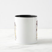 Harry Potter | HUFFLEPUFF™ Dachs Wasserfarben Tasse (Zentrum)