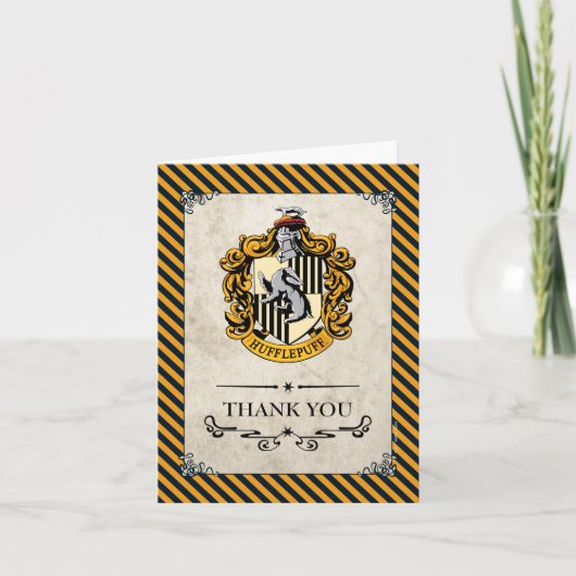 Harry Potter | Hufflepuff Danke (Vorderseite)