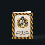 Harry Potter | Hufflepuff Danke<br><div class="desc">Zeigen Sie Ihre Dankbarkeit mit dieser bezaubernden Hufflepuff-Dankeschön-Karte,  die von der Wizarding World of Harry Potter inspiriert wurde. Mit dem ikonischen Hufflepuff Wappen und den charakteristischen Hausfarben,  ist es eine wunderbare Möglichkeit,  Ihren Danksagungen eine Touch von Loyalität und Magie hinzuzufügen. Ideal für jeden Anlass.</div>