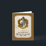Harry Potter | Hufflepuff Danke<br><div class="desc">Zeigen Sie Ihre Dankbarkeit mit dieser bezaubernden Hufflepuff-Dankeschön-Karte,  die von der Wizarding World of Harry Potter inspiriert wurde. Mit dem ikonischen Hufflepuff Wappen und den charakteristischen Hausfarben,  ist es eine wunderbare Möglichkeit,  Ihren Danksagungen eine Touch von Loyalität und Magie hinzuzufügen. Ideal für jeden Anlass.</div>