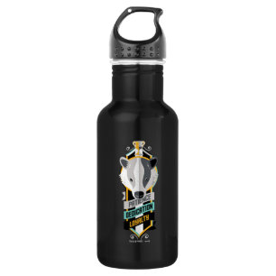 Harry Potter   HUFFLEPUFF™-Haus-Merkmale-Siegel Edelstahlflasche
