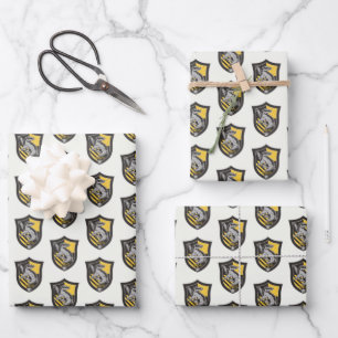 Harry Potter   Hufflepuff-Haus-Stolz-Wappen 2 Geschenkpapier Set