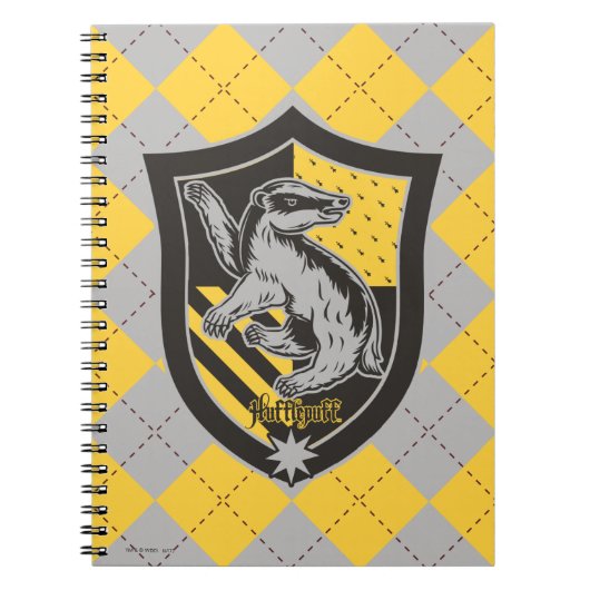 Harry Potter | Hufflepuff-Haus-Stolz-Wappen Notizblock (Vorderseite)