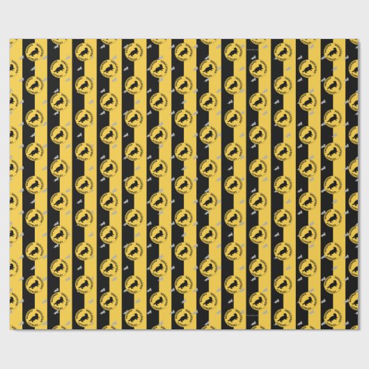 Harry Potter | HUFFLEPUFF™ House Lines Graphic Geschenkpapier (Flach)