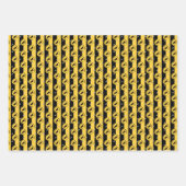 Harry Potter | HUFFLEPUFF™ House Lines Graphic Geschenkpapier Set (Vorderseite 3)