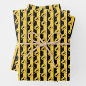 Harry Potter | HUFFLEPUFF™ House Lines Graphic Geschenkpapier Set (Beispiel)