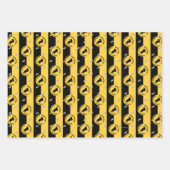 Harry Potter | HUFFLEPUFF™ House Lines Graphic Geschenkpapier Set (Vorderseite 3)
