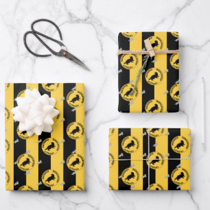 Harry Potter   HUFFLEPUFF™ House Lines Graphic Geschenkpapier Set