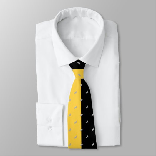 Harry Potter | HUFFLEPUFF™ House Lines Graphic Krawatte (Gebunden)