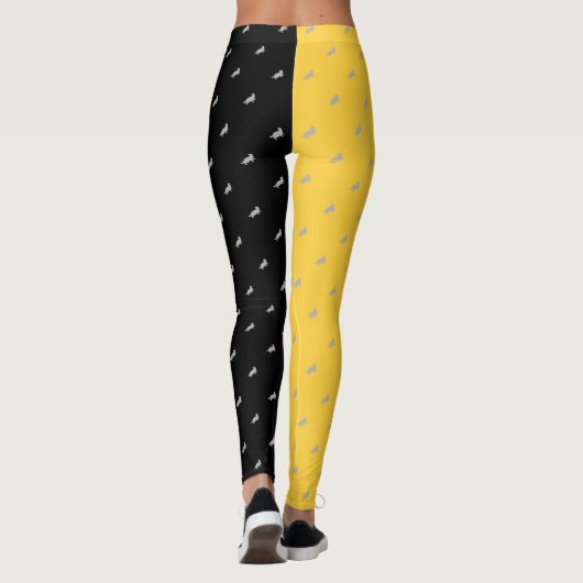 Harry Potter | HUFFLEPUFF™ House Lines Graphic Leggings (Rückseite)