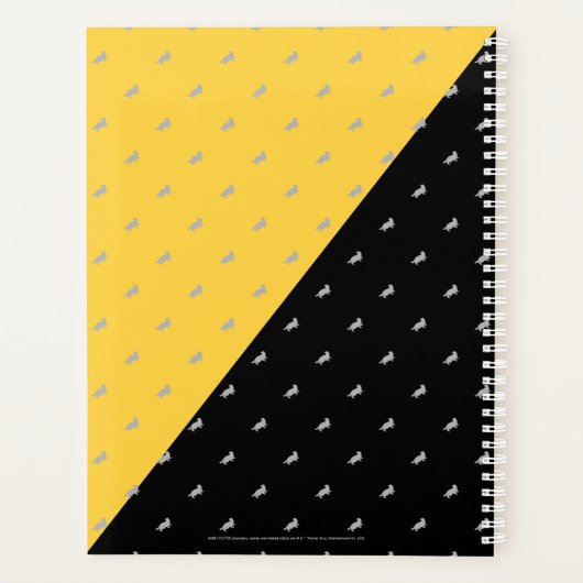 Harry Potter | HUFFLEPUFF™ House Lines Graphic Planer (Rückseite)