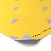 Harry Potter | HUFFLEPUFF™ House Lines Graphic Poster (Ecke)