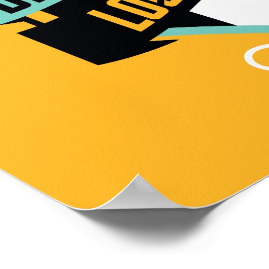 Harry Potter | HUFFLEPUFF™ House Lines Sigil Poster (Ecke)