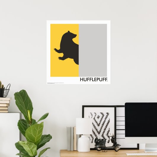 Harry Potter | Hufflepuff House Pride Graphic Poster (Heimbüro)