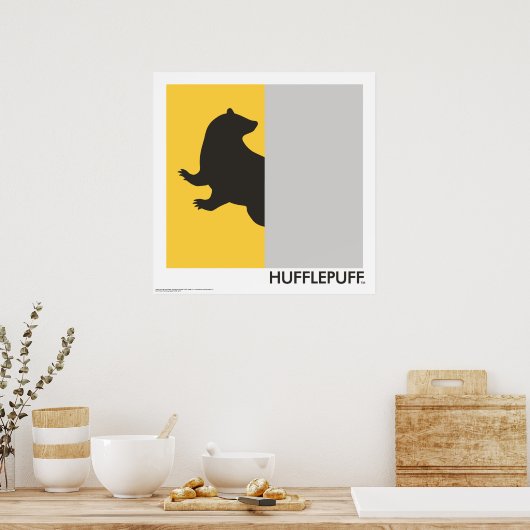 Harry Potter | Hufflepuff House Pride Graphic Poster (Küche)