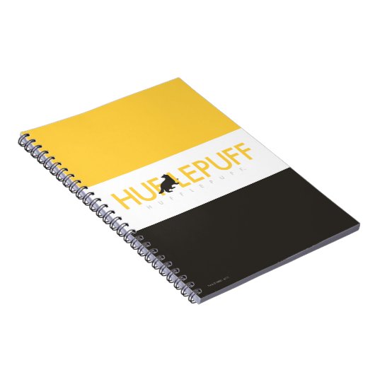 Harry Potter | Hufflepuff House Pride Logo Notizblock (Rechte Seite)