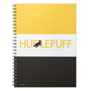Harry Potter   Hufflepuff House Pride Logo Notizblock