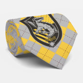 Harry Potter | Hufflepuff House Pride Wappen Krawatte (Gerollt)