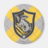 Harry Potter | Hufflepuff House Pride Wappen Magnet (Vorne)