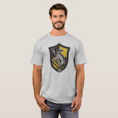 Harry Potter | Hufflepuff House Pride Wappen T-Shirt (Vorne ganz)