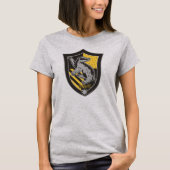 Harry Potter | Hufflepuff House Pride Wappen T-Shirt (Vorderseite)