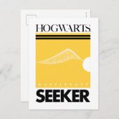 Harry Potter | HUFFLEPUFF™ House Quidditch Search Postkarte (Vorne/Hinten)