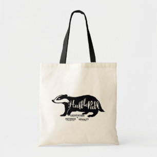 Harry Potter HUFFLEPUFF™ Silhouette Typografie Tragetasche