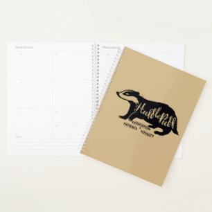 Harry Potter   HUFFLEPUFF™ Silhouette Typography Planer