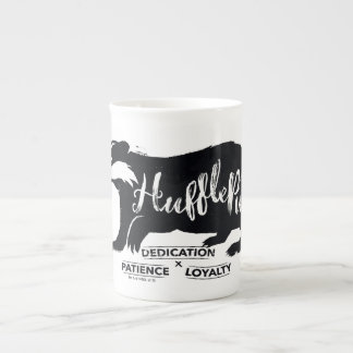 Harry Potter | HUFFLEPUFF™ Silhouette Typography Porzellantasse