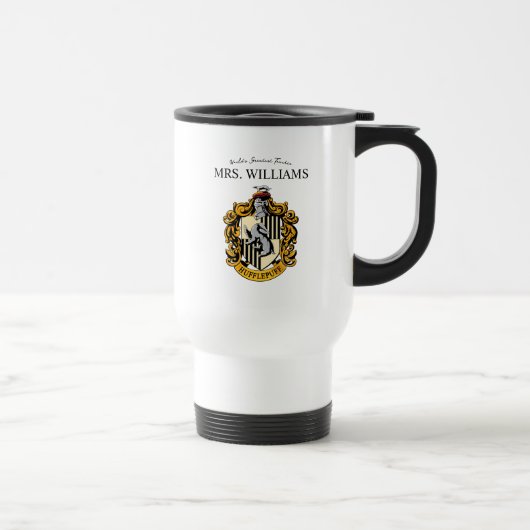 Harry Potter | Hufflepuff Teacher Personalisiert Reisebecher (Rechts)