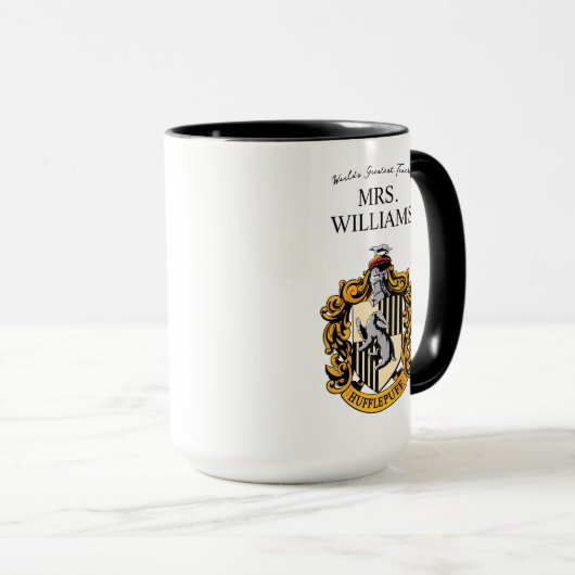 Harry Potter | Hufflepuff Teacher Personalisiert Tasse (VorderseiteRechts)