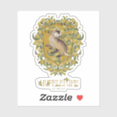 HARRY POTTER™ | HUFFLEPUFF™ Wappen Aufkleber (Blatt)