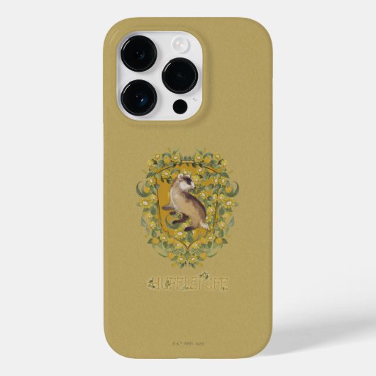 HARRY POTTER™ | HUFFLEPUFF™ Wappen Case-Mate iPhone Hülle (Rückseite)