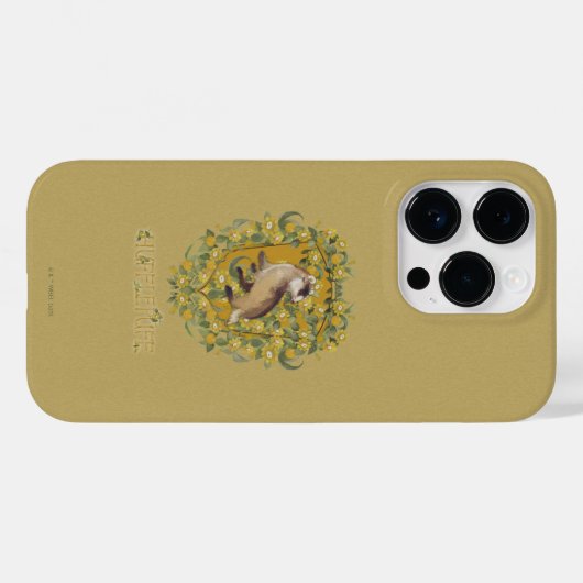 HARRY POTTER™ | HUFFLEPUFF™ Wappen Case-Mate iPhone Hülle (Rückseite (Horizontal))