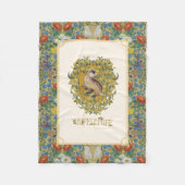 HARRY POTTER™ | HUFFLEPUFF™ Wappen Fleecedecke (Vorderseite)