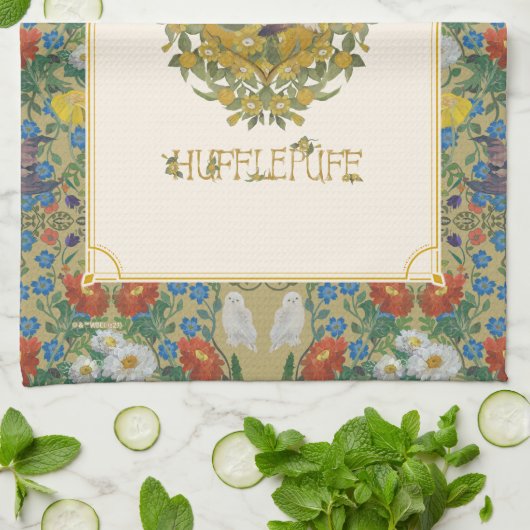 HARRY POTTER™ | HUFFLEPUFF™ Wappen Geschirrtuch (Gefaltet)
