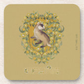 HARRY POTTER™ | HUFFLEPUFF™ Wappen Getränkeuntersetzer (Vorderseite)