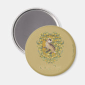HARRY POTTER™ | HUFFLEPUFF™ Wappen Magnet (Vorderseite/Rückseite)