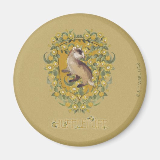 HARRY POTTER™ | HUFFLEPUFF™ Wappen Magnet (Vorne)