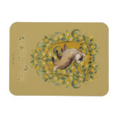 HARRY POTTER™ | HUFFLEPUFF™ Wappen Magnet (Horizontal)