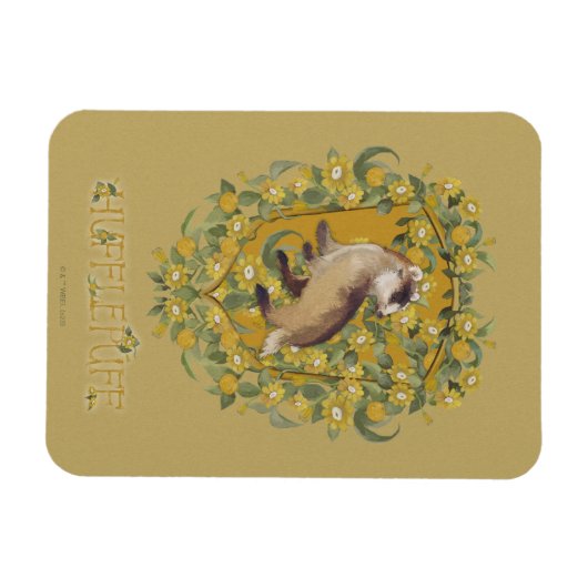 HARRY POTTER™ | HUFFLEPUFF™ Wappen Magnet (Horizontal)