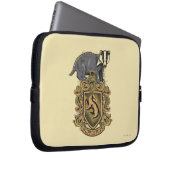 Harry Potter | Hufflepuff-Wappen mit Badger Laptopschutzhülle (Vorne Rechts)