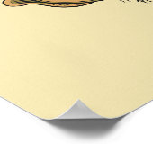 Harry Potter | Hufflepuff-Wappen mit Badger Poster (Ecke)