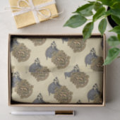 Harry Potter | Hufflepuff-Wappen mit Badger Seidenpapier (Geschenk)