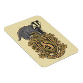 Harry Potter | Hufflepuff-Wappen mit Dachs Magnet (Rechte Seite)