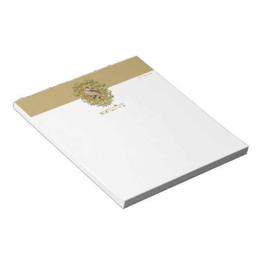 HARRY POTTER™ | HUFFLEPUFF™ Wappen Notizblock (angewinkelt)