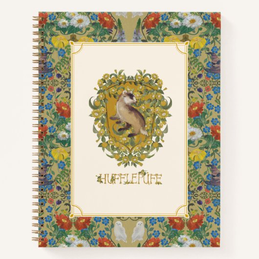 HARRY POTTER™ | HUFFLEPUFF™ Wappen Notizblock (Vorderseite)