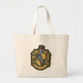 Harry Potter | Hufflepuff-Wappen-Patch Jumbo Stoffbeutel (Vorne)