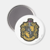 Harry Potter | Hufflepuff-Wappen-Patch Magnet (Vorderseite/Rückseite)
